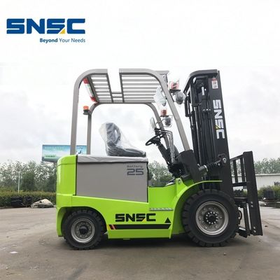 カスタマイズされた2.5トンの電気フォークリフト SNSCフォークリフト バッテリー駆動