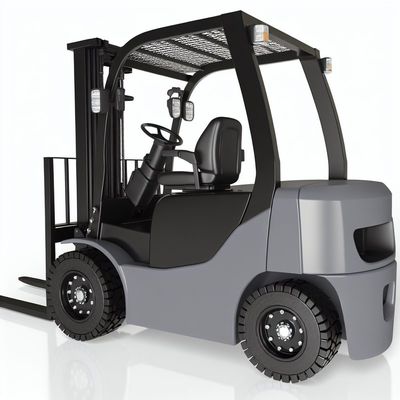 Customizable 3m Lifting Height Electric Forklift with Solid Rubber Tyre and Luxury Suspension Seat