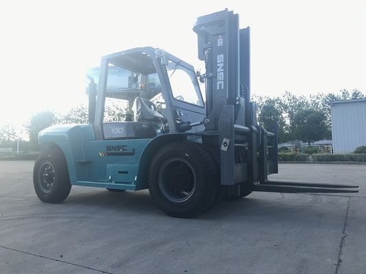 パーソナライズされた10トンのディーゼルフォークリフト 3000mm-6000mm リフトの高さ