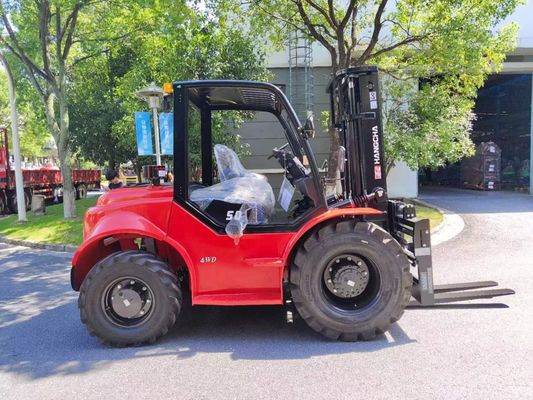 5000kg 負荷 ディーゼルエンジン フォークリフト 4m 4.5m 4.8m 5m リフティング高度