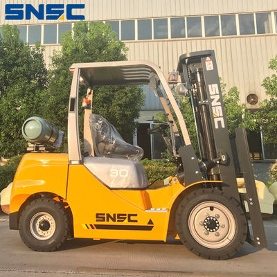 3mから7mまでの距離 SNSC LPGガスフォークリフト 3トンのLPG対バランスフォークリフト