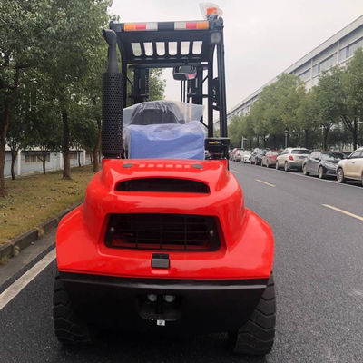 3.5トンの4x4フォークリフト 小型荒地フォークリフト FD35ディーゼルエンジン