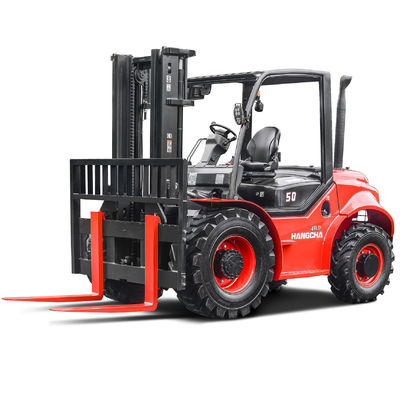 SNSC 5トンの荒地フォークリフト メーカー 2WD 4WD 5000KGs 負荷