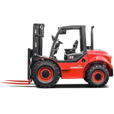 SNSC 5トンの荒地フォークリフト メーカー 2WD 4WD 5000KGs 負荷