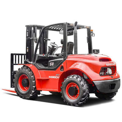 SNSC 5トンの荒地フォークリフト メーカー 2WD 4WD 5000KGs 負荷