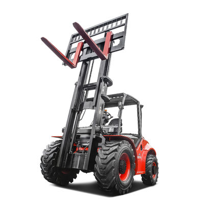 SNSC 5トンの荒地フォークリフト メーカー 2WD 4WD 5000KGs 負荷