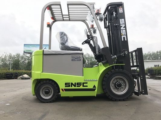 カスタマイズされた2.5トンの電気フォークリフト SNSCフォークリフト バッテリー駆動