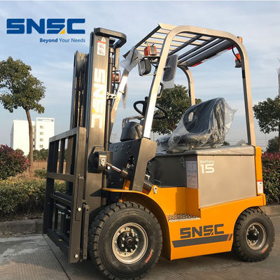 1500kg 乗車エレベーター 5m 高さ 電動フォークリフト 2ステージ / 3ステージ
