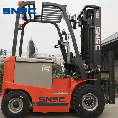 1500kg 乗車エレベーター 5m 高さ 電動フォークリフト 2ステージ / 3ステージ