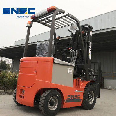 1500kg 乗車エレベーター 5m 高さ 電動フォークリフト 2ステージ / 3ステージ