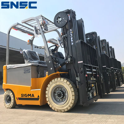 2.5トンの電気フォークリフト トラック SNSC 電動対比フォークリフト