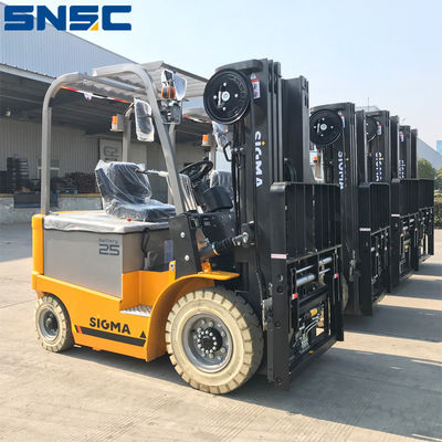 2.5トンの電気フォークリフト トラック SNSC 電動対比フォークリフト