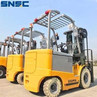 2.5トンの電気フォークリフト トラック SNSC 電動対比フォークリフト
