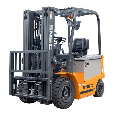 4 方向 小型電気フォークリフト 2.5 トン 電動 対量