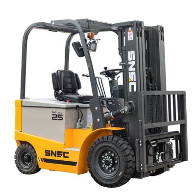 4 方向 小型電気フォークリフト 2.5 トン 電動 対量