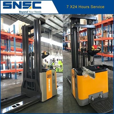2トンの電動スタッカートラック SNSC 対比電動スタッカー