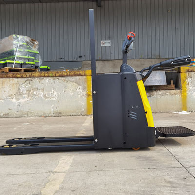 衣料品 電気パレットジャック 600mm 荷重センター モーターパレットジャック