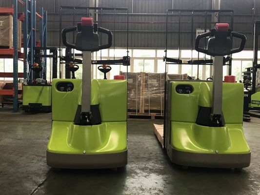 2トンの電動パレットトラック 2000kg 電気ウォーキーパレットジャック 倉庫用