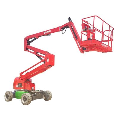 16m 18m 電動関節式ブームリフト 230kg 関節式シザリリフト