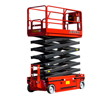 6m 8m 10m 自走電動シザリ リフト 空中作業台 230kg 負荷